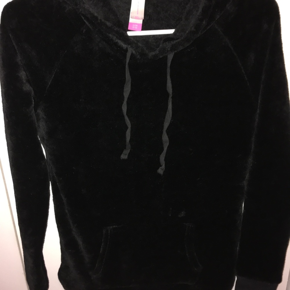 Black Fuzzy Sweater